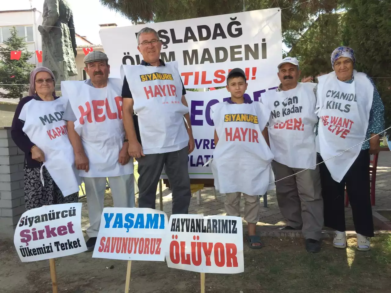Eşmeliler Altın Madeni İçin Ayaklandı “Maden Kapatılsın”