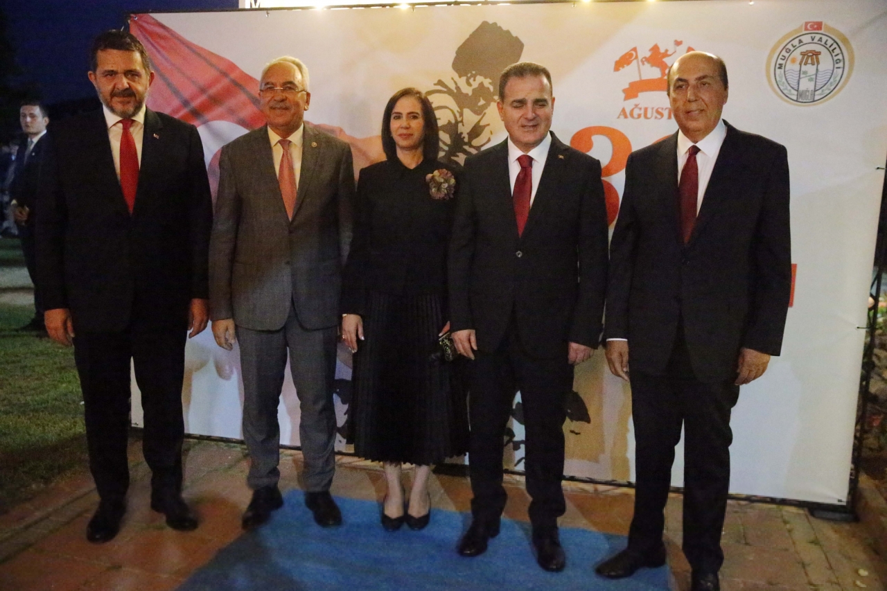 Muğla'da 30 Ağustos Zafer Bayramı resepsiyonu düzenlendi