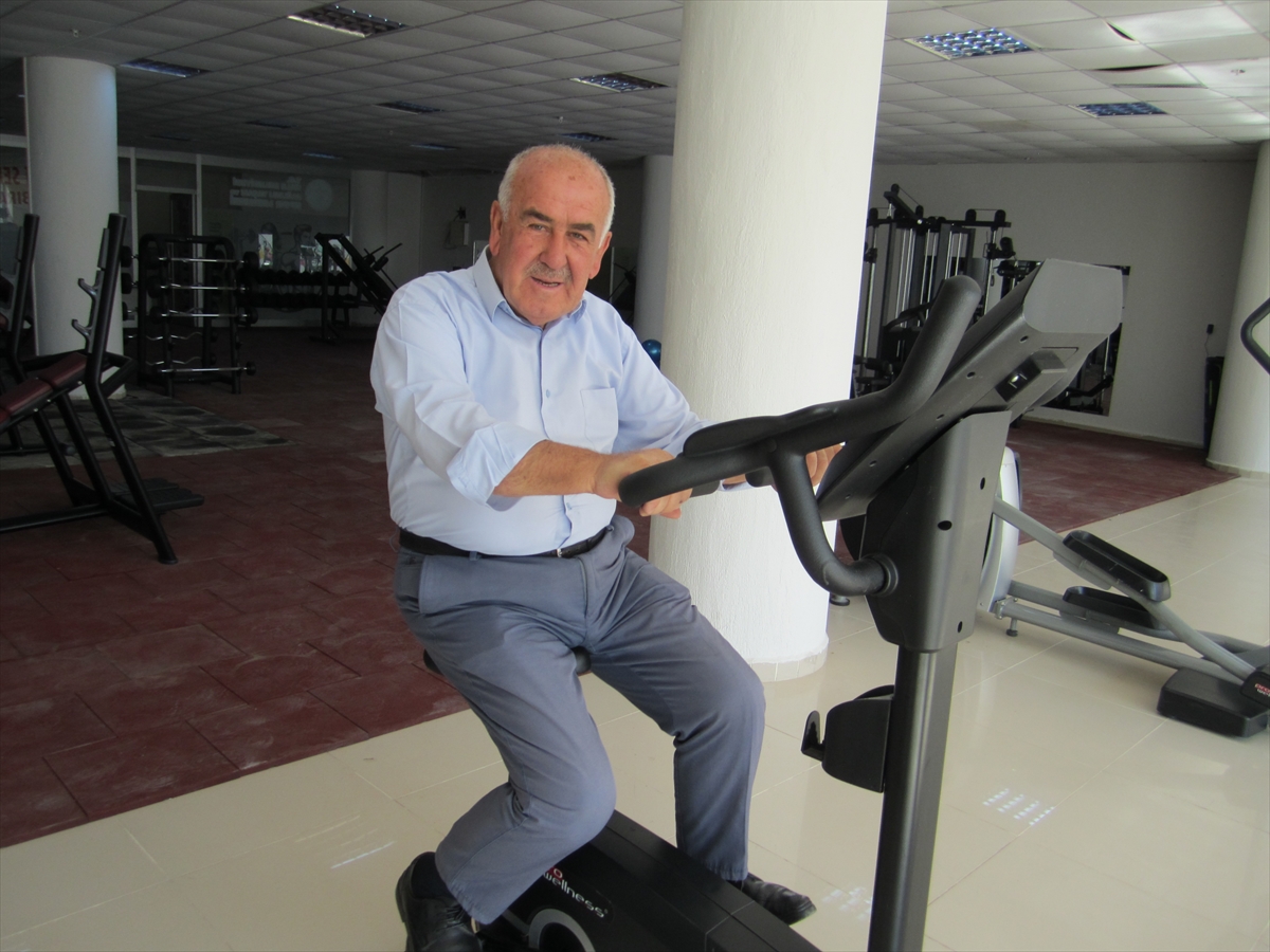 Kale'de belediyenin açtığı spor salonu hizmete girdi
