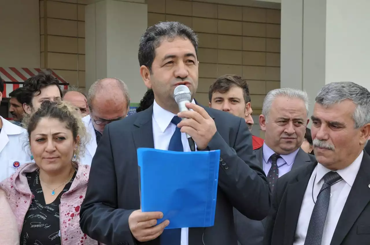 Türk Sağlık Sen Uşak Şube Başkanı Özkuk Refah Payı İstedi