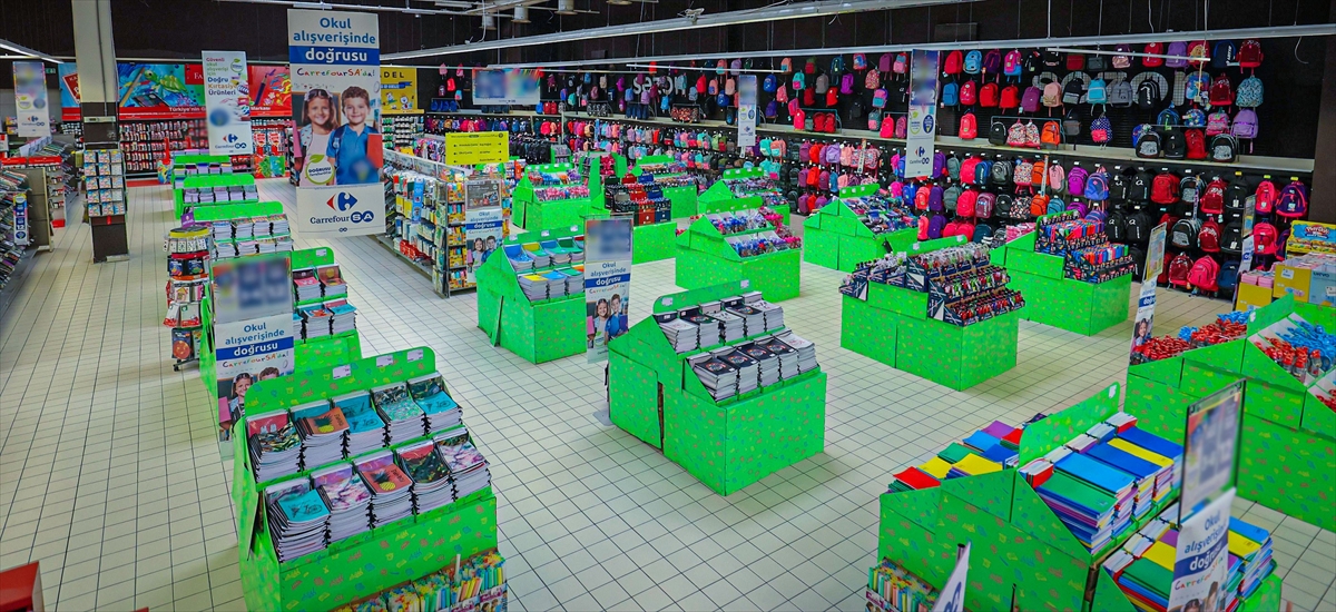 CarrefourSA'dan "Okul Alışverişinde Doğrusu CarrefourSA"da kampanyası