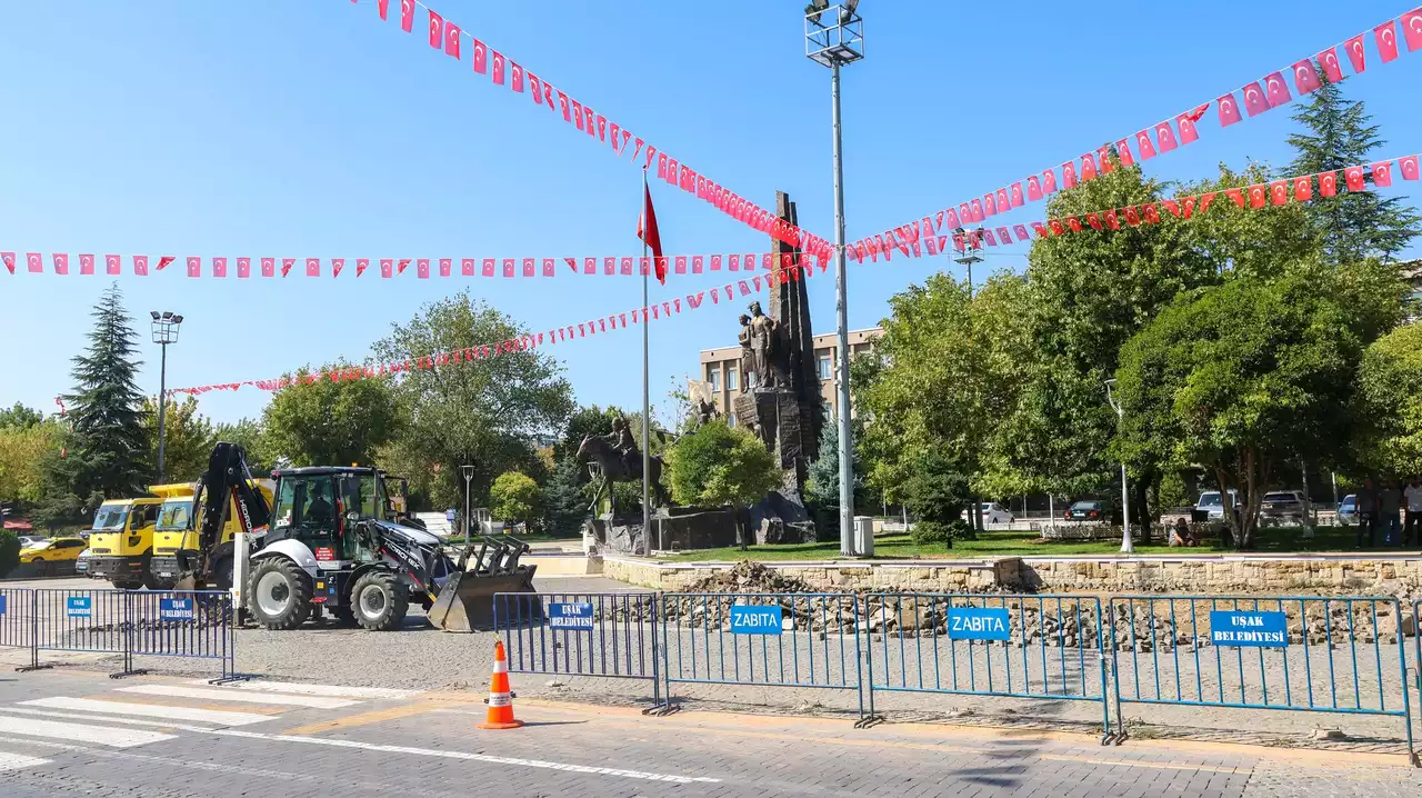 Türkiye’nin İkinci Büyük Anıtı'nın Çevresi Yenileniyor