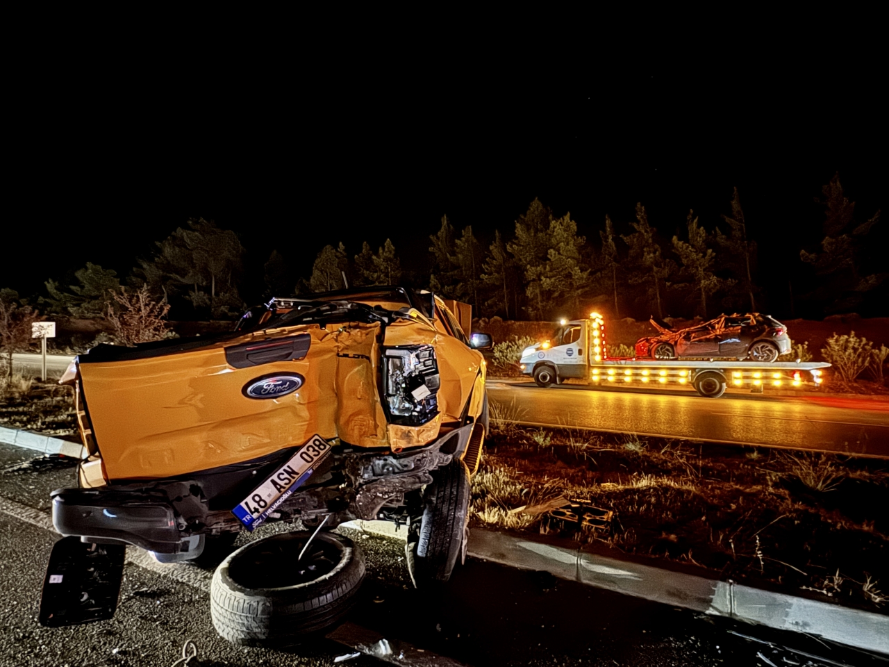 Fethiye'de zincirleme kaza: 1 ölü, 11 yaralı
