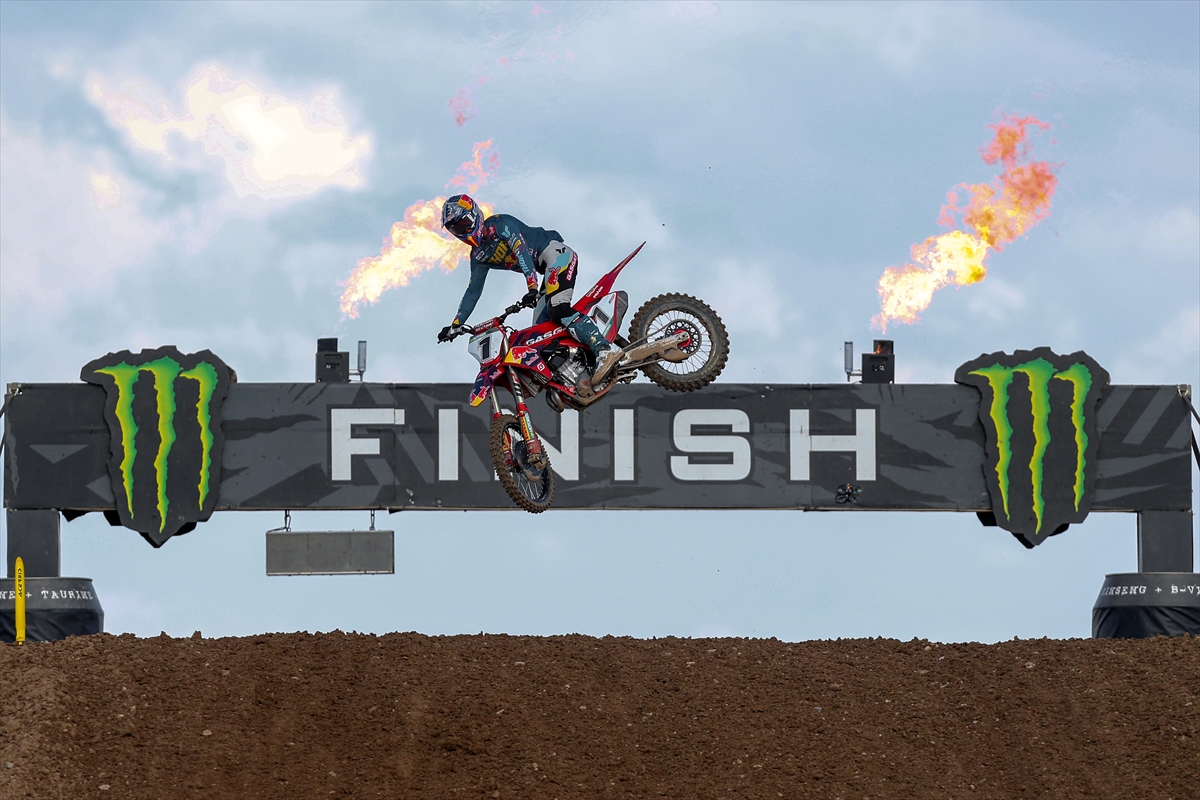 Afyonkarahisar'daki "MXGP Türkiye"yi Jorge Prado kazandı