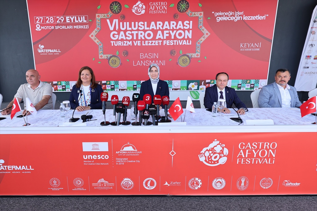 6. Uluslararası Gastro Afyon Turizm ve Lezzet Festivali'nin tanıtımı yapıldı