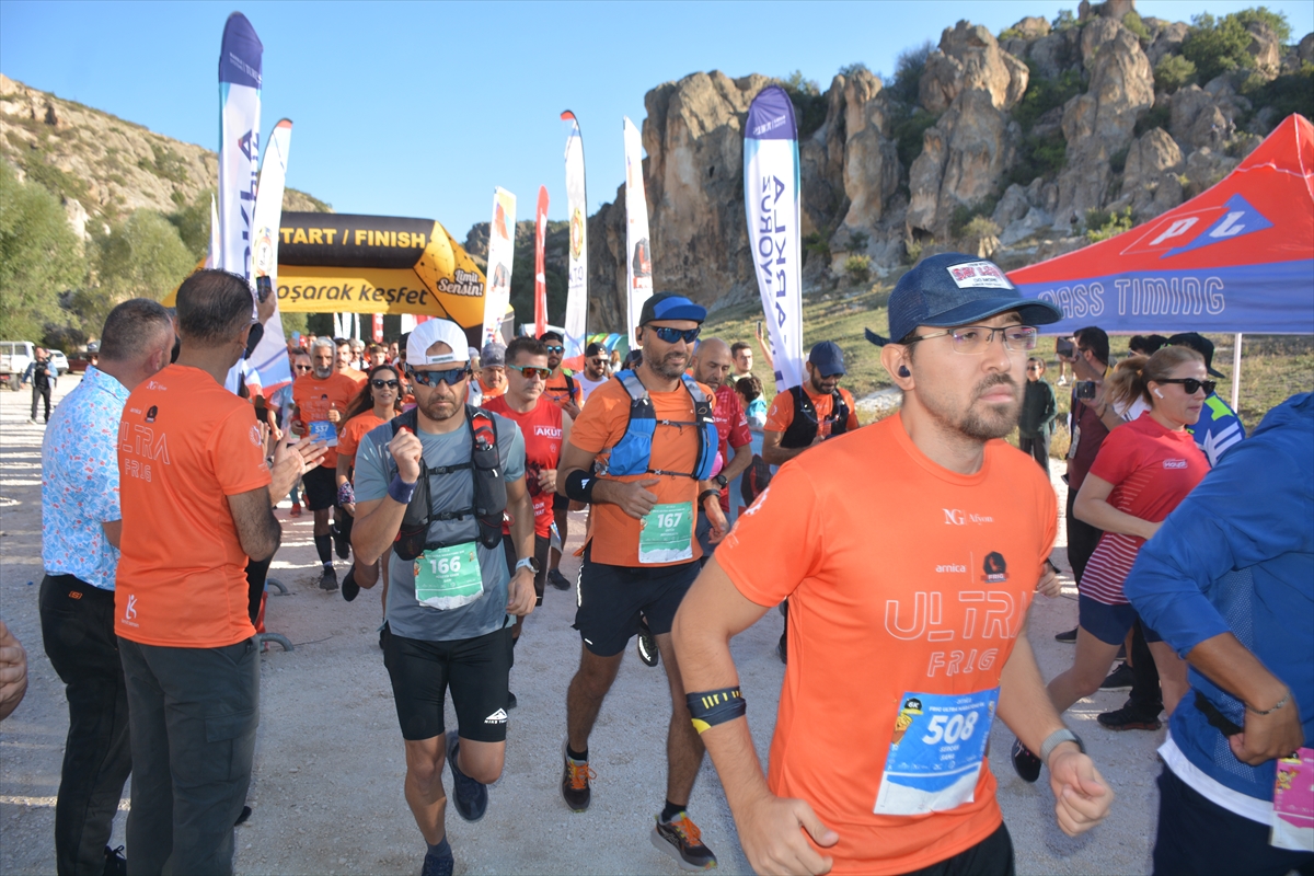 Afyonkarahisar'da  Arnica 10. Frig Ultra Maratonu başladı
