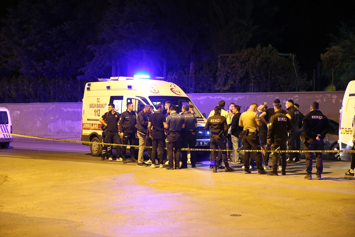 Denizli'de silahlı ve bıçaklı kavgada 1 kişi öldü, 2 kişi yaralandı