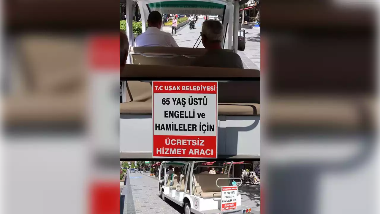 İsmetpaşa Caddesi’nde Golf Aracı İle Ulaşım