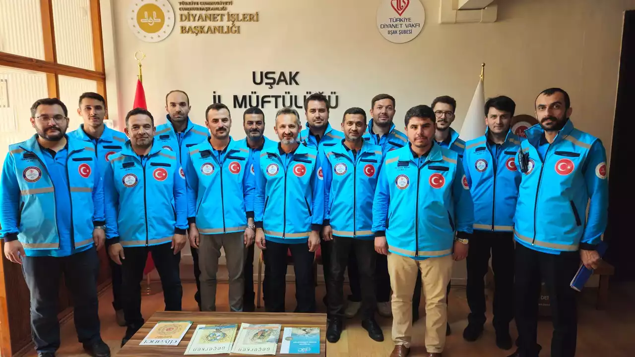 TDV Uşak Şubesi Arama Kurtarma Ekibi Kuruldu