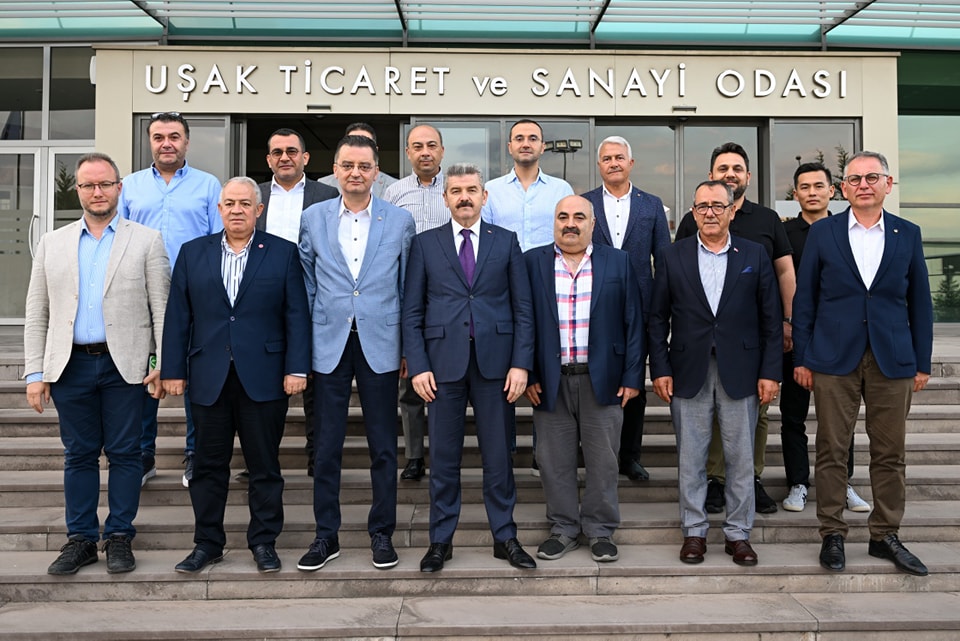 Uşak Valisi Ergün, UTSO’ya Veda Ziyareti Gerçekleştirdi