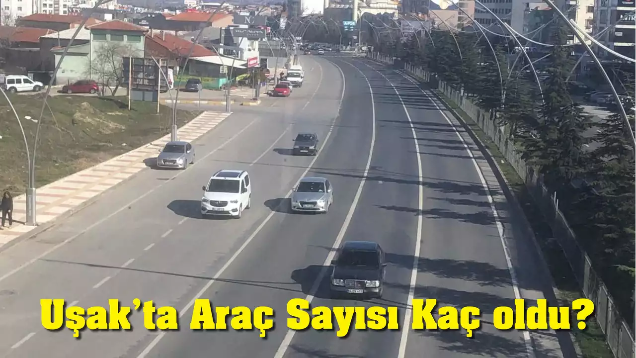 Uşak’ta Araç Sayısı Kaç oldu?