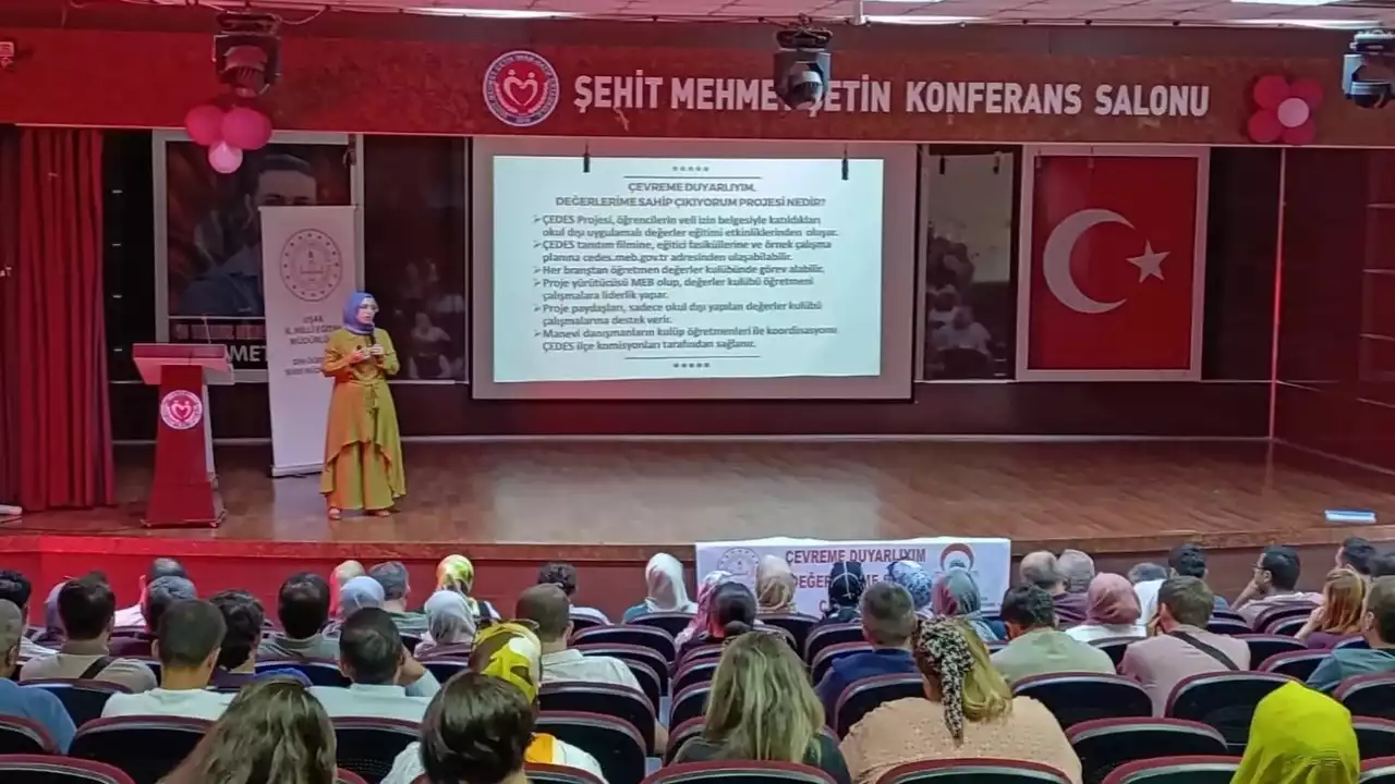 Uşak'ta Çevreye Duyarlı Toplantı