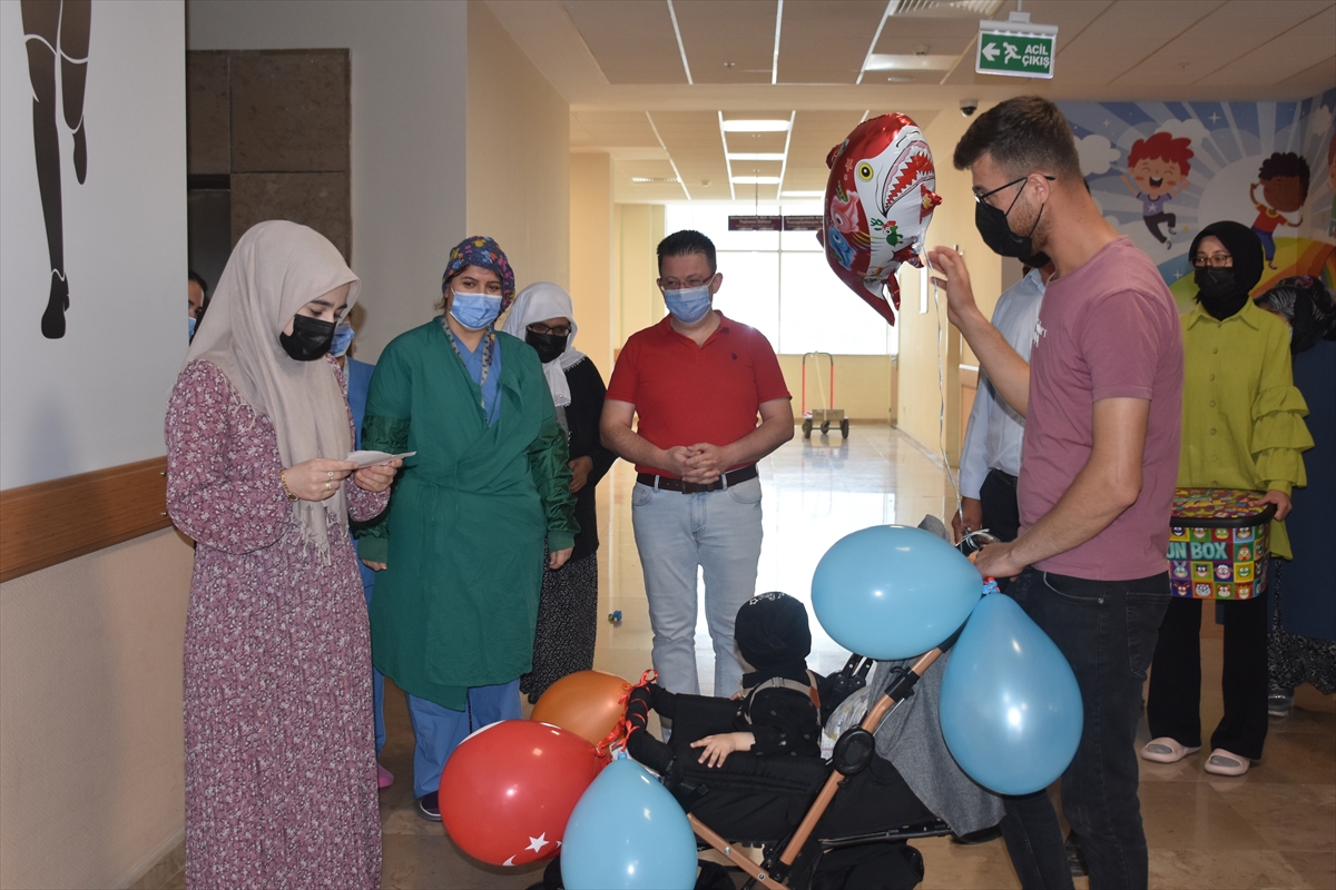 Lösemi tedavisi gören küçük Mevlüt Akif'e "ikinci can" Almanya'dan geldi