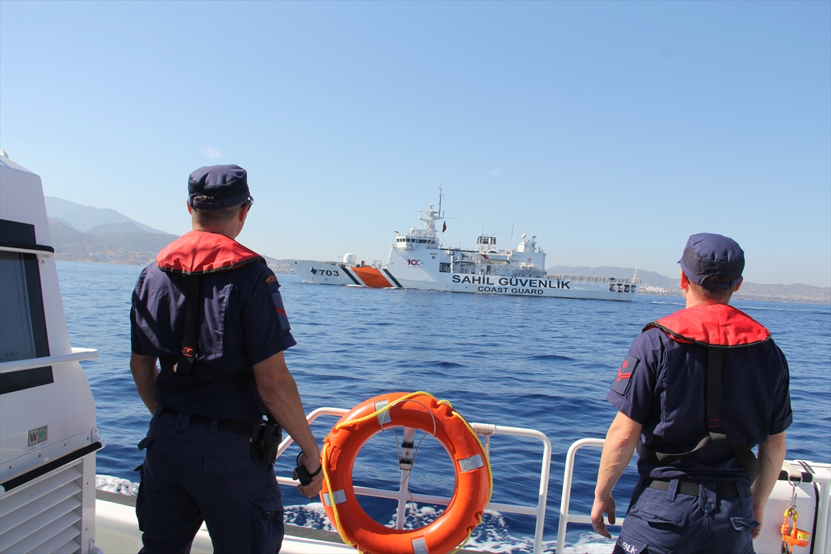 TCSG Umut, Datça ilçesi açıklarında göreve başladı