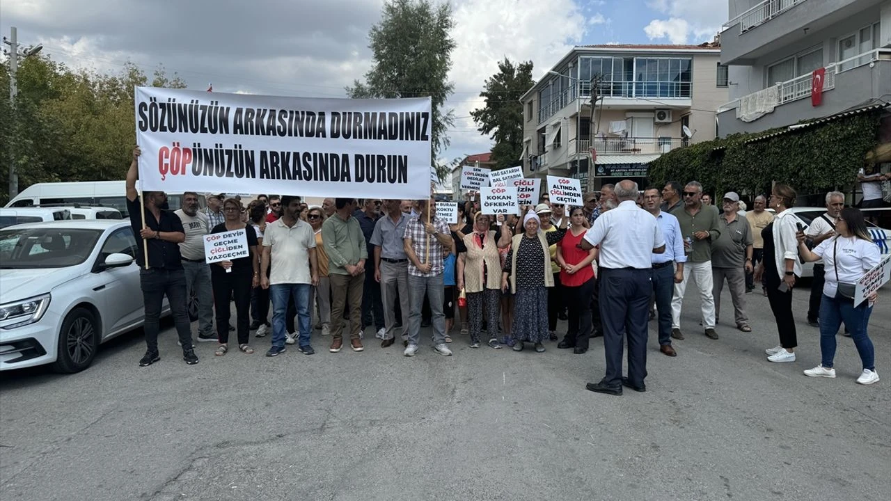 İzmir'de Harmandalı Katı Atık Düzenli Depolama Tesisi'nin kapatılması istendi