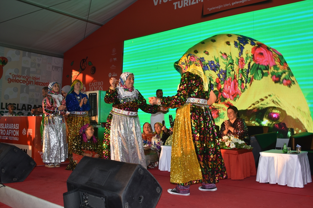 Afyonkarahisar'da 6. Uluslararası Gastro Afyon Turizm ve Lezzet Festivali sona erdi