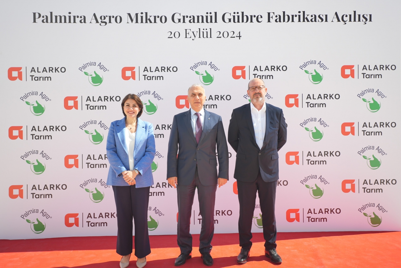 Alarko Tarım Grubu, granül gübre fabrikasını Çankırı'da açtı