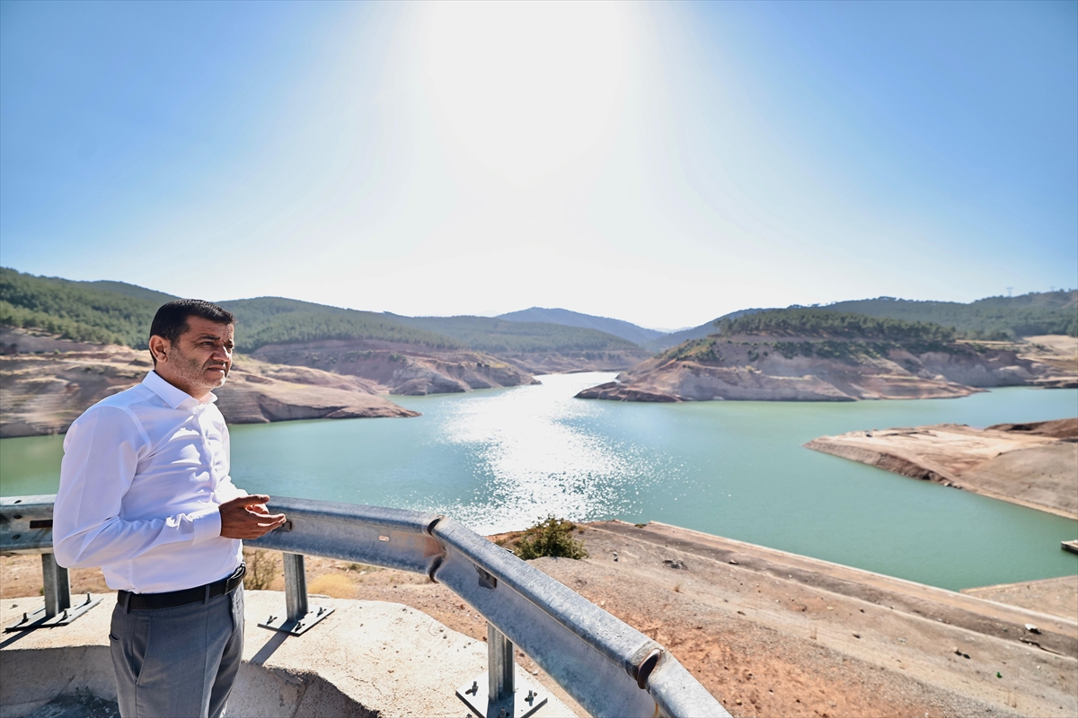 Denizli'de Akbaş Barajı'ndan içme suyu alımı durduruldu