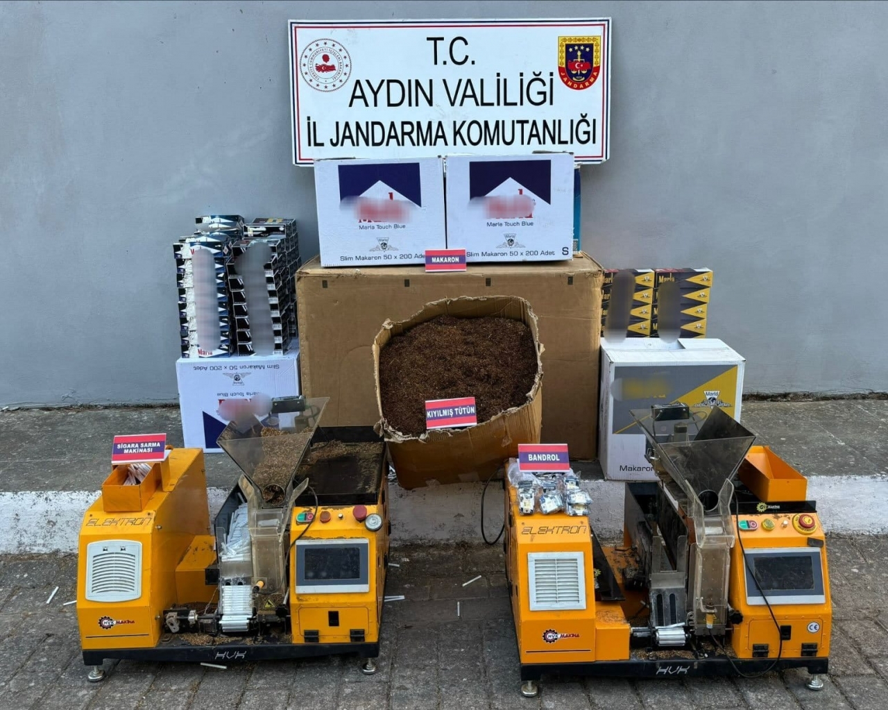 Germencik'te kaçakçılık operasyonunda 2 şüpheli yakalandı