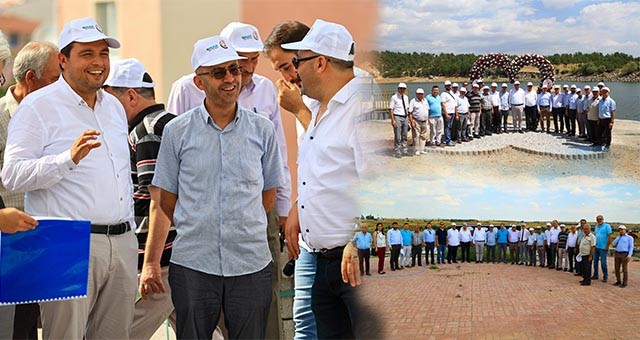 BAŞKAN ÇAKIN MUHTARLARLA BİRLİKTE ÇALIŞMALARI İNCELEDİ