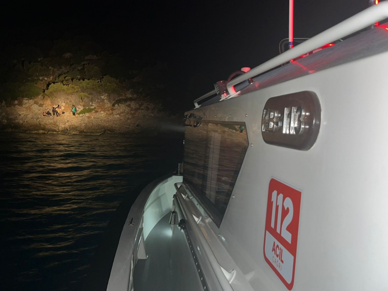 Muğla'da 7 düzensiz göçmen kurtarıldı