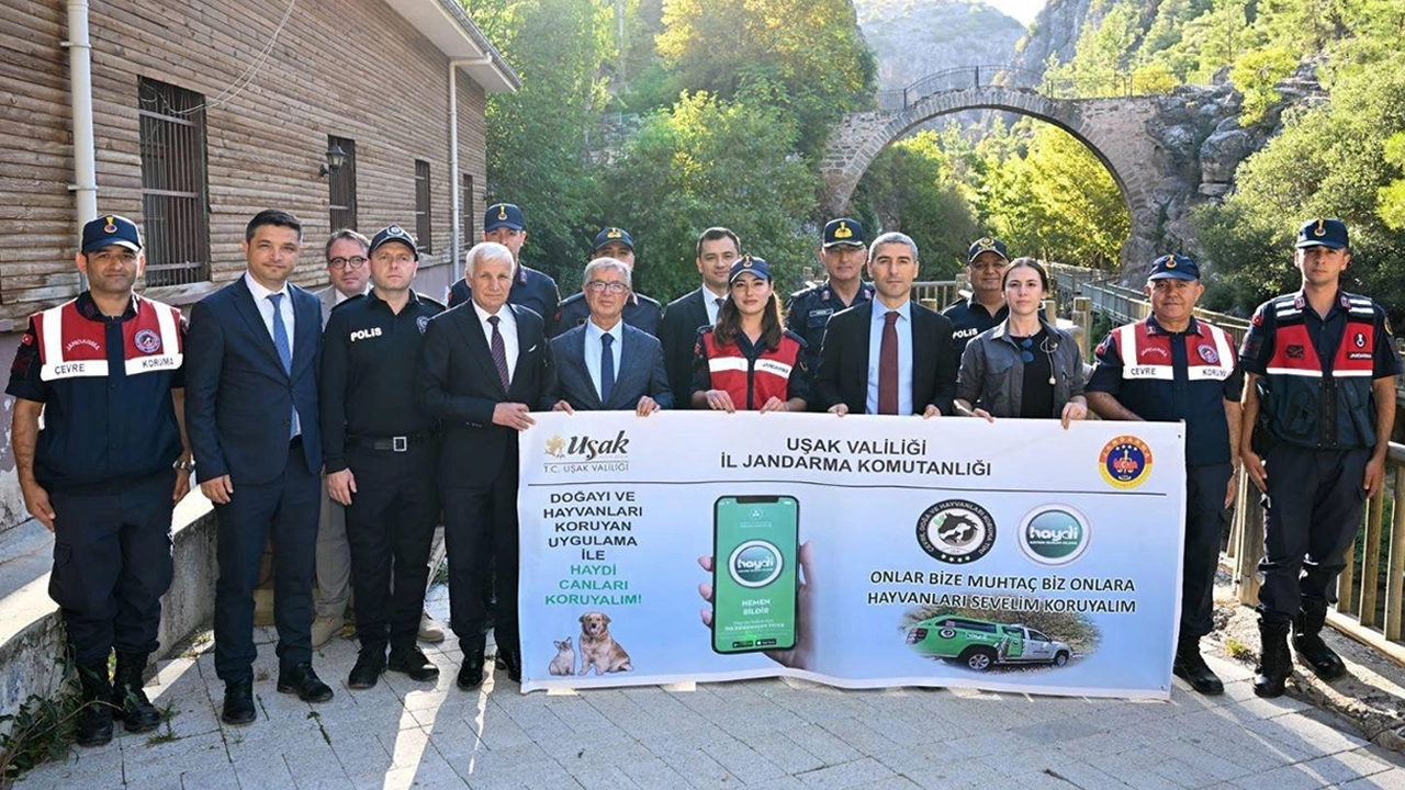 Uşak Jandarması’ndan Çevre ve Hayvan Sevgisi İçin Örnek Proje