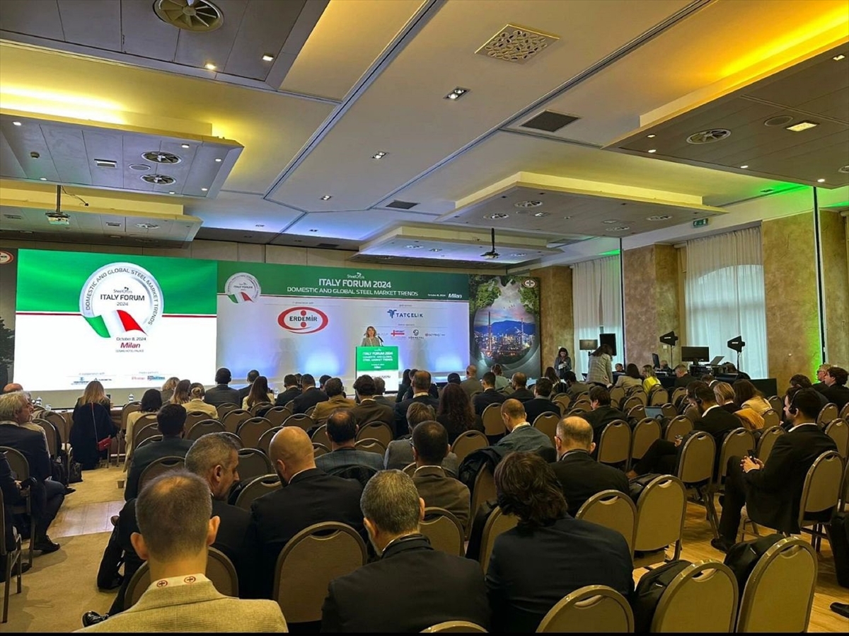 Çelik sektörü, Erdemir'in desteğiyle İtalya'da buluştu