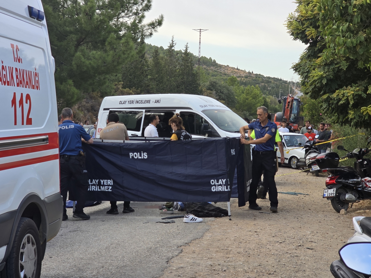 Muğla'da lise öğrencisi trafik kazasında  Erhan K. hayatını kaybetti