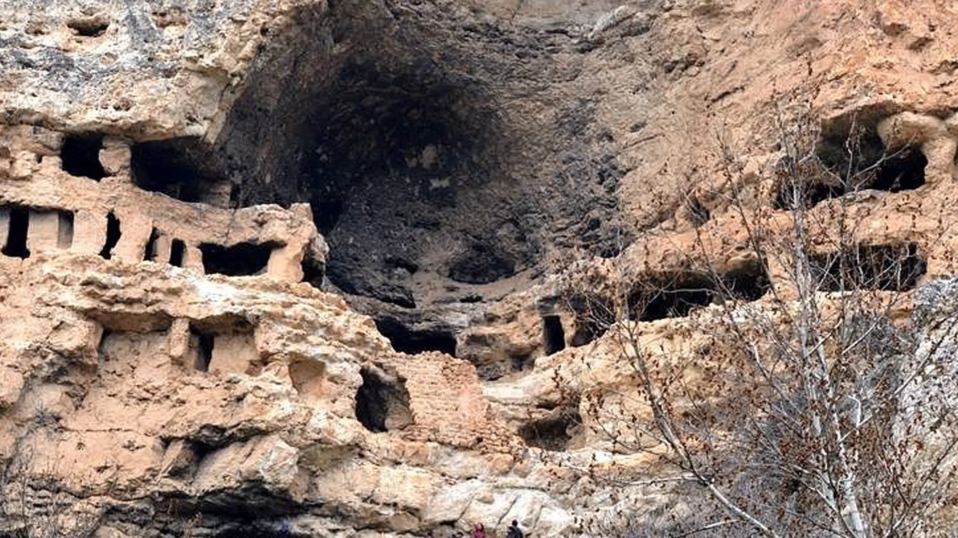 Aizanoi Antik Kenti'ndeki Zeus Tapınağı dronla görüntülendi