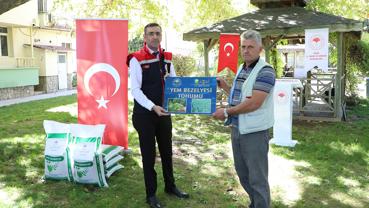 Uşak’ta Yem Bezelyesi Üretimine Destek