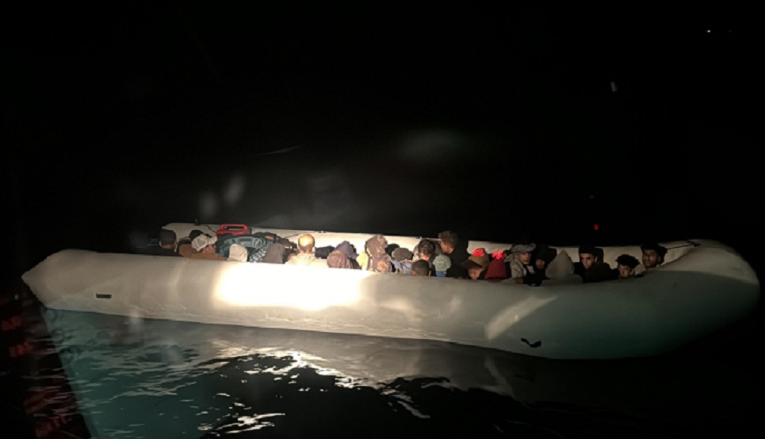 Bodrum'da 60 düzensiz göçmen yakalandı