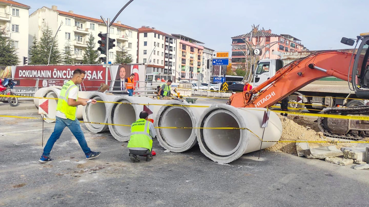 Otogar Bölgesinde Alt Yapı Çalışmalarına Başlandı