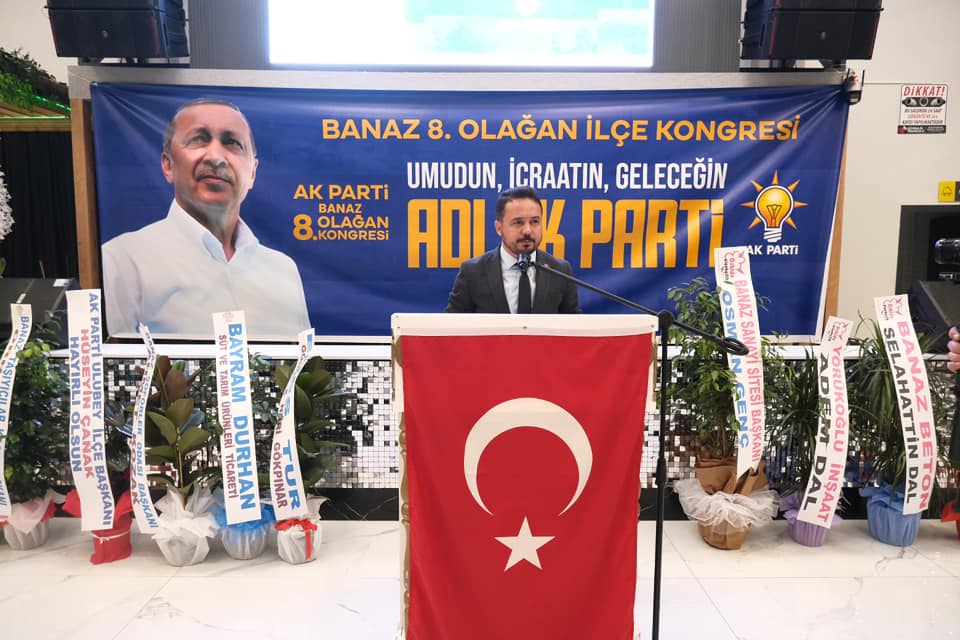 AK Parti 8. Olağan Uşak Merkez İlçe Kongresi 19 Ekim Cumartesi Yapılacak