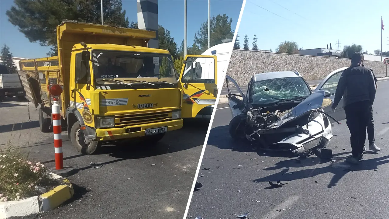 Uşak-Gediz Yolunda Trafik Kazası: 3 Yaralı