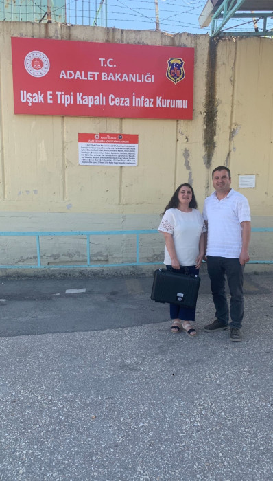 Uşak Nüfus Müdürlüğü’nden Cezaevine Kimlik Kartı Hizmeti