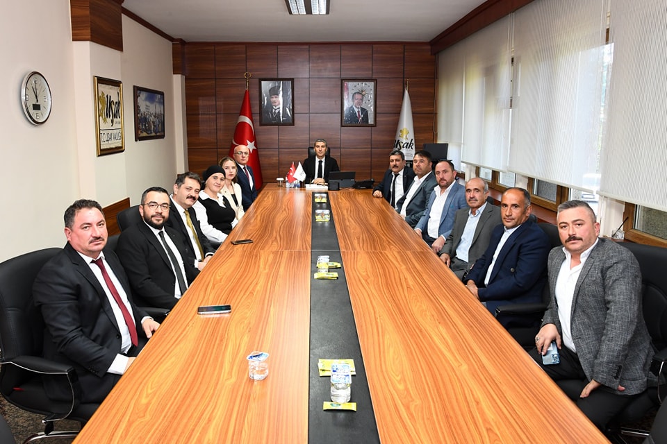 Muhtarlar Günü Dolayısıyla Vali Aktaş’a Ziyaret