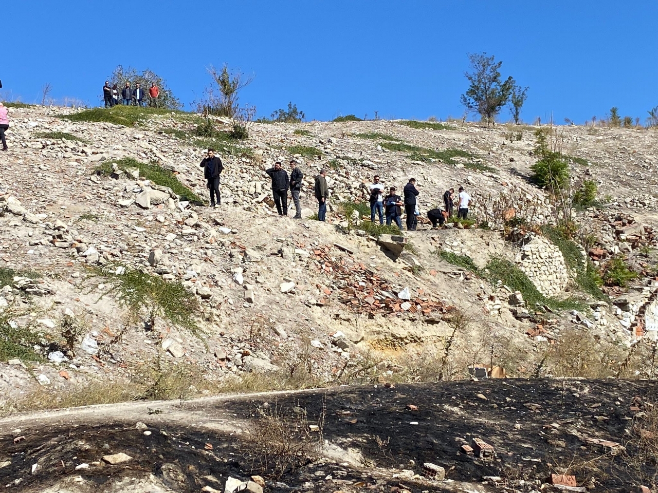 Denizli'de kayıp kişiyi arama çalışmalarında insan kemikleri bulundu
