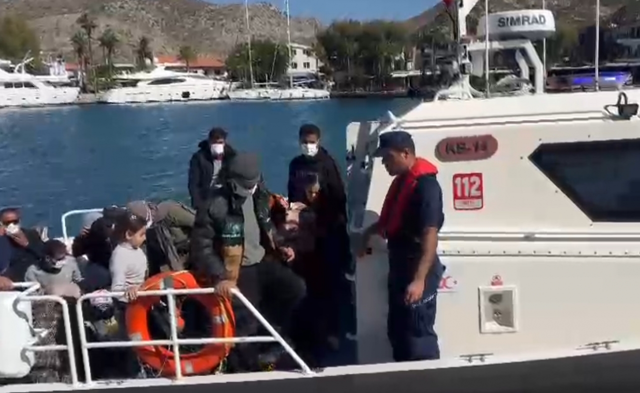 Muğla'da 21 düzensiz göçmen yakalandı