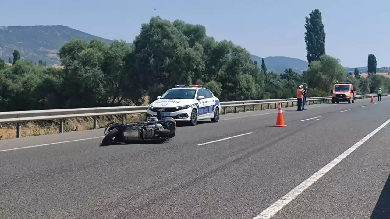 Aydın'da otomobille çarpışan motosikletin sürücüsü yaşamını yitirdi