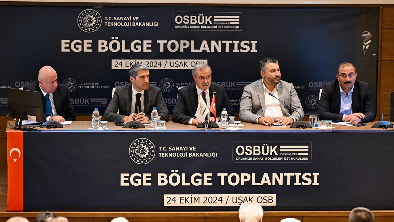 OSBÜK Ege Bölge Toplantısına Uşak Ev Sahipliği Yaptı