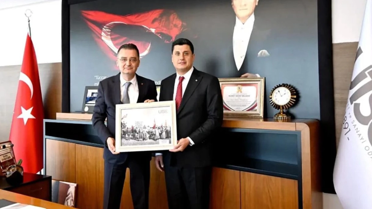 Gökhan Maraş UTSO'yu Ziyaret Etti