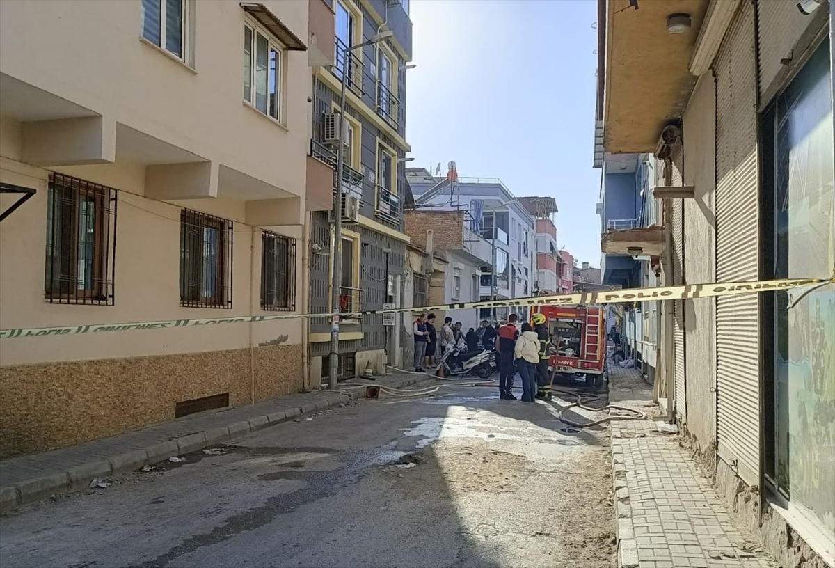Nazilli'de evde çıkan yangın söndürüldü