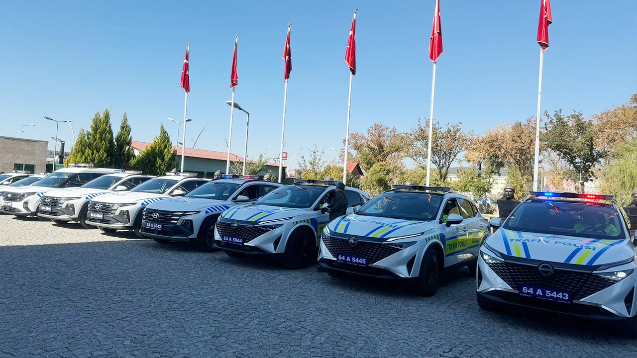Uşak Emniyeti ve Jandarmasına Yeni Araçlar Teslim Edildi