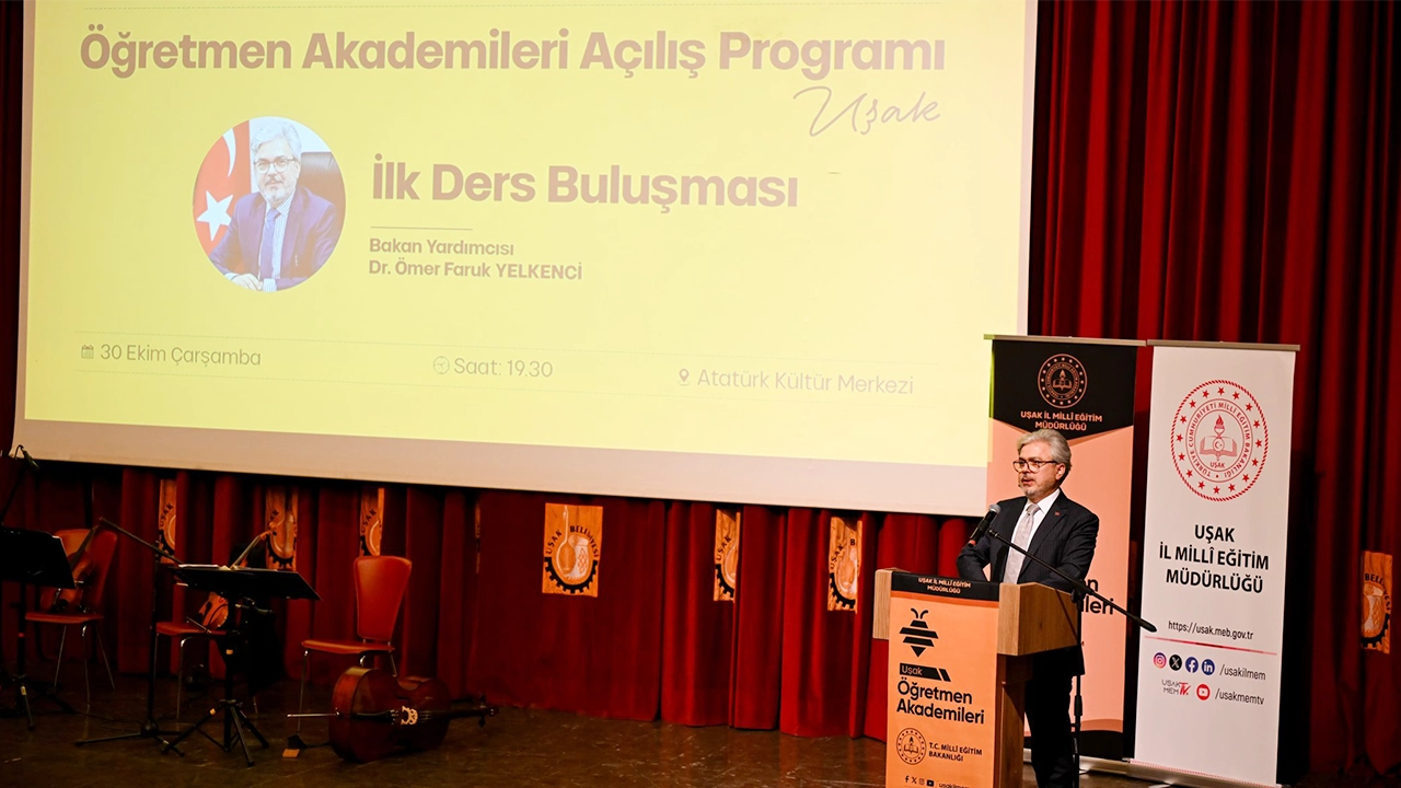 Uşak Öğretmen Akademileri Eğitim Yolculuğuna Başladı