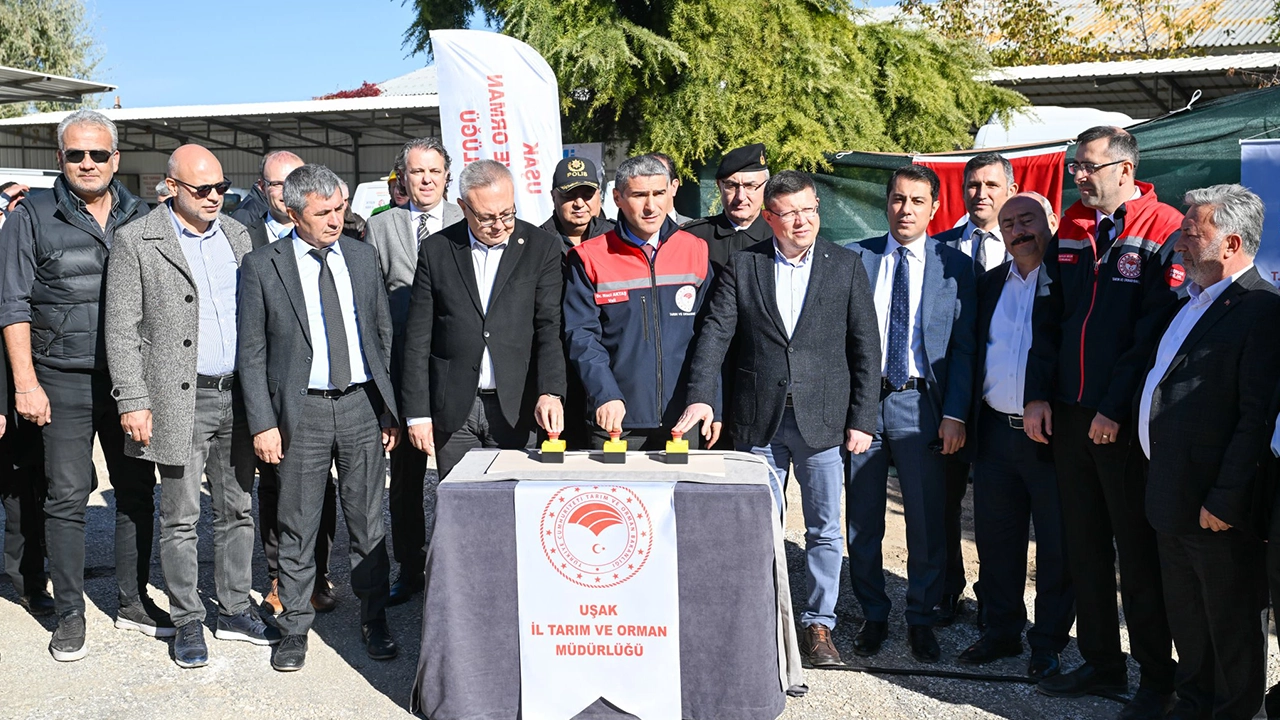 Uşak’ta Yeni Tarım Müdürlüğü Binasının Temeli Atıldı