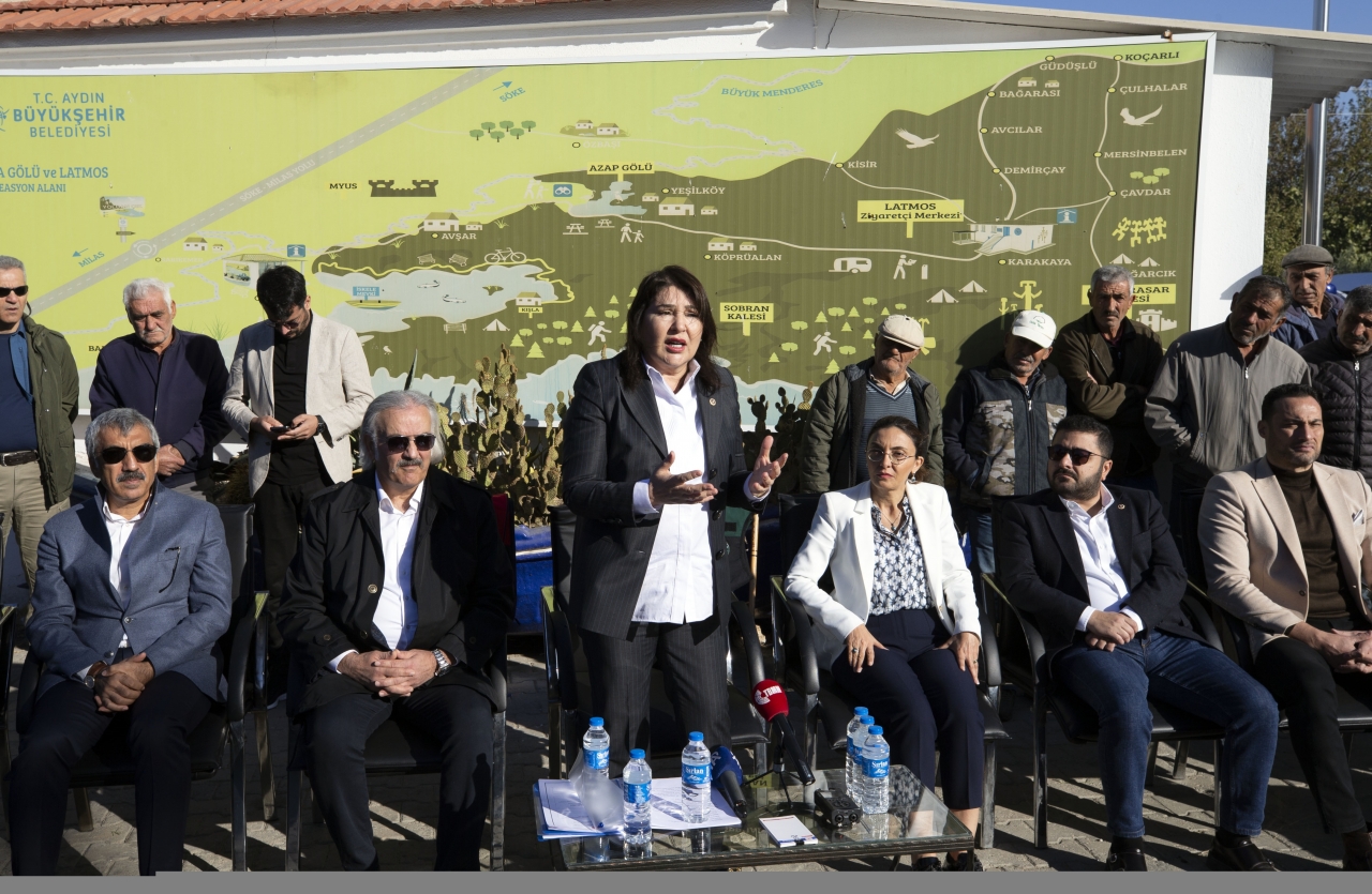 TBMM Dilekçe Komisyonu üyeleri, Bafa Gölü'ndeki kirlilik iddialarına ilişkin inceleme yaptı