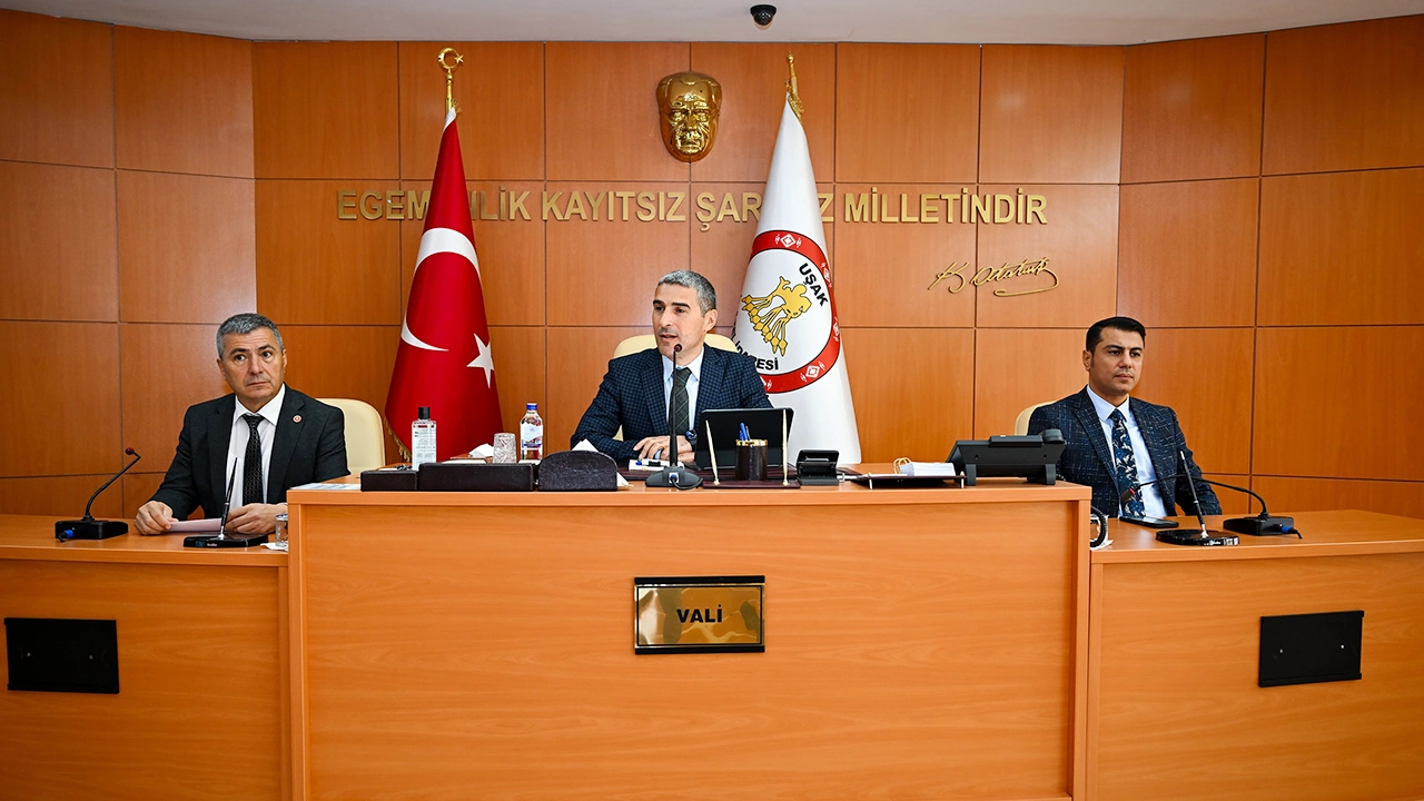 Vali Aktaş; “Birlikte Çalışarak Uşak'ı İleri Taşıyacağız”