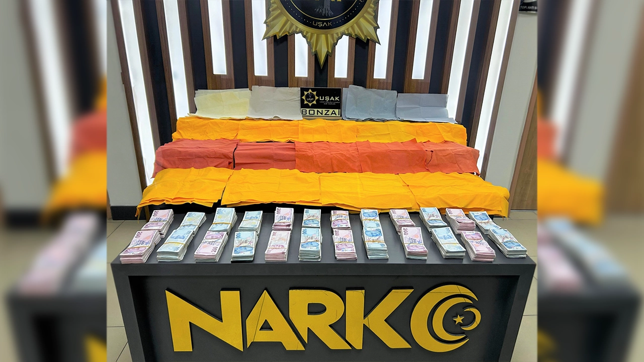 Uşak Narkotik'ten Büyük Darbe