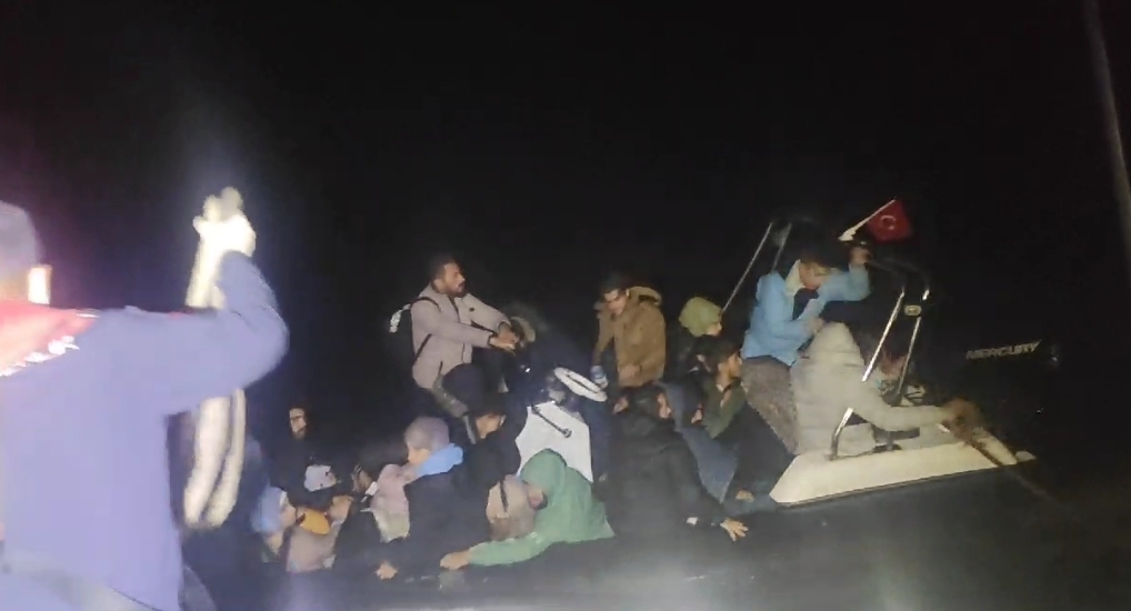 Muğla açıklarında 31 düzensiz göçmen kurtarıldı