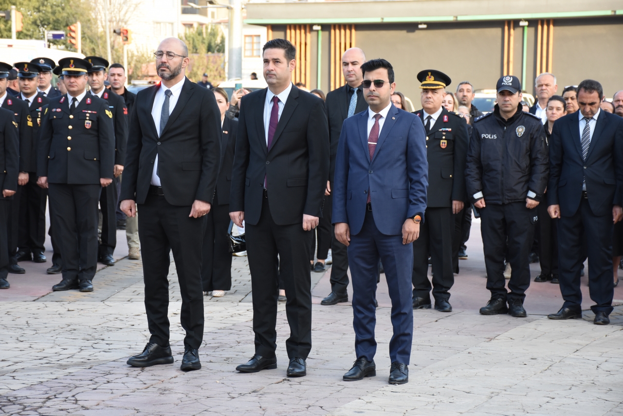 Büyük Önder Atatürk, Germencik'te anıldı